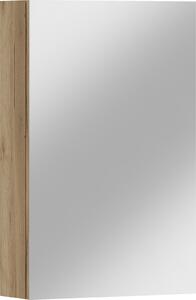 ADK Möbel – Wisząca szafka łazienkowa – z lustrem Antico 50 – 78 x 50 x 17 cm, – Gold Craft
