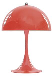 Lampa Stołowa Louis Poulsen, Panthella Mini, ściemnialny, czerwony, salon, metal, design