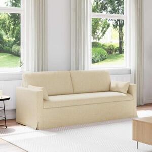 Nowoczesna sofa kremowa z metalowÄ ramÄ i ergonomicznym designem