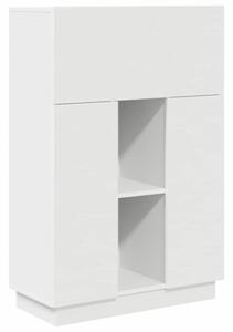 Biurko biały 71.5 x 31.5 x 106.5 cm materiał drewnopochodny