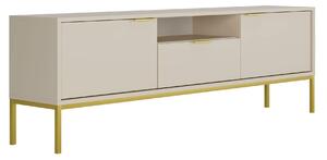 Szafka pod TV z drzwiczkami i szufladą 175 cm kaszmir Z3-M53