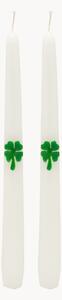 Komplet świec pieńkowych Shamrock, 2 elem