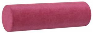 Sofa 3-osobowa z poduszkami, winna czerwieÅ, 180 cm, aksamit