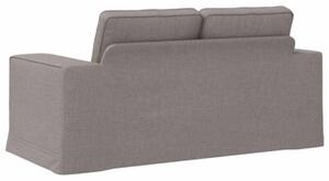 ModuÅowa kanapa ciemnoszara z ergonomicznym designem i metalowÄ ramÄ