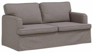 ModuÅowa kanapa ciemnoszara z ergonomicznym designem i metalowÄ ramÄ