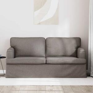 ModuÅowa kanapa ciemnoszara z ergonomicznym designem i metalowÄ ramÄ