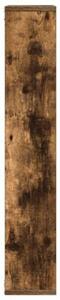 Półka ścienna, przydymiony dąb, 36x16x90 cm