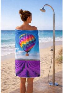 Ręcznik Plażowy Kąpielowy Szybkoschnący Na Basen 70x140cm Mikrofibra Balon