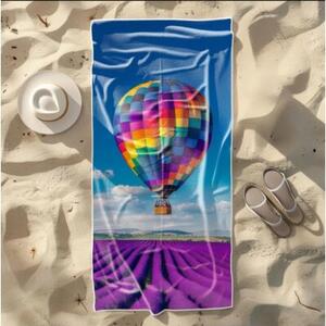 Ręcznik Plażowy Kąpielowy Szybkoschnący Na Basen 70x140cm Mikrofibra Balon