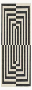 Chodnik z krótkim włosiem Op Art by Jonathan Adler, z możliwością prania