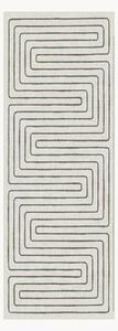 Chodnik z krótkim włosiem Labyrinth by Jonathan Adler, z możliwością prania