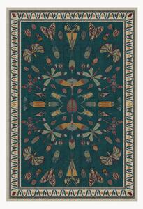 Dywan z krótkim włosiem Flutterby By Iris Apfel, z możliwością prania