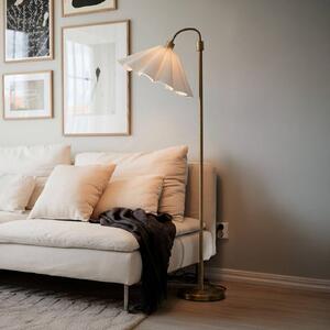 PR Home Lampa stojąca Amy, mosiężny / złoty, salon / jadalnia, metal, skandynawski