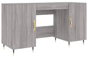 Biurko, szary dÄ b sonoma, 140x50x75 cm, materiaÅ drewnopochodny