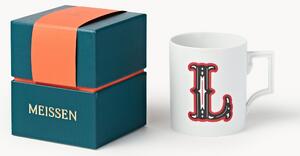 Westwing x MEISSEN, ręcznie wykonany kubek z ozdobnym motywem Initials