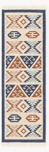 Ręcznie tkany chodnik kilim z wełny Anisa