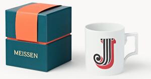 Westwing x MEISSEN, ręcznie wykonany kubek z ozdobnym motywem Initials