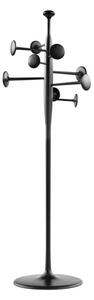 MATER - Trumpet Coat Stand Black Recycled Aluminum