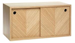 Hübsch - Herringbone Półka Natural