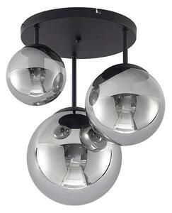 Lindby - Teeja 3 Round Lampa Sufitowa Smoke