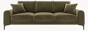 Sofa o wyglądzie aksamitu Madara (3-osobowa)