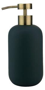 Antracytowy ceramiczny dozownik do mydła 200 ml Lotus – Mette Ditmer Denmark