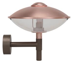 FRITZ HANSEN - HL410 Na zewnątrz Lampa Ścienna Copper/Clear