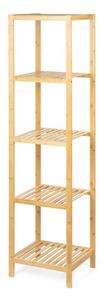 Bambusowy regał łazienkowy w naturalnym kolorze 37x140 cm Skaren – Bonami Essentials