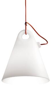 Zewnętrzna Lampa Martinelli Luce, Trilly, biały, taras, tworzywo sztuczne, design