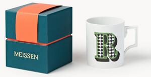 Westwing x MEISSEN, ręcznie wykonany kubek z ozdobnym motywem Initials