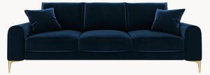 Sofa o wyglądzie aksamitu Madara (3-osobowa)