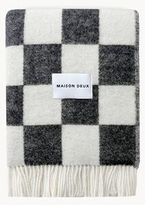 Pled z wełny Checkerboard
