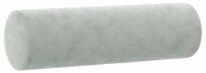 Sofa 2-osobowa z poduszkami, jasnoszara, 140 cm, aksamit