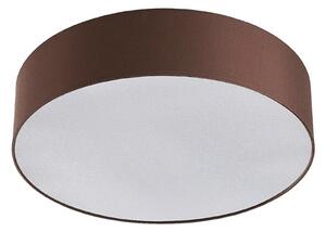 Lindby - Sebatin Lampa Sufitowa Ø50 Brown/White/Nickel
