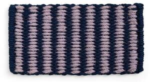 HAY - Coco Stripe Wide Mata do Drzwi Lavender/Navy
