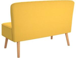 Sofa 117x55,5x77 cm, Å¼Ã³Åty materiaÅ