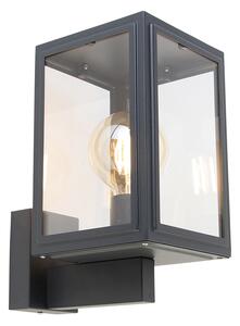 Inteligentna lampa ścienna szara w komplecie z inteligentną żarówką G95 - Sutton Up