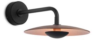 MARSET - Ginger 20A Na zewnątrz Lampa Ścienna 24V Dim. IP65 Rdzawy Brown