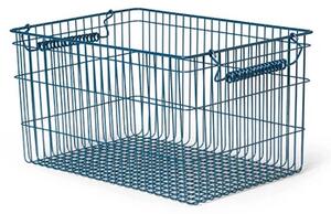 Ferm LIVING - Cala Stackable przechowywanie Set of 2 Ciemny Blue