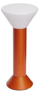 Hübsch - Flash Portable Lampa Stołowa Metaliczny Pomarańczowy Hübsch