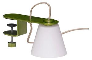 Hübsch - Lure Lampa Ścienna Metallisk Zielony Hübsch
