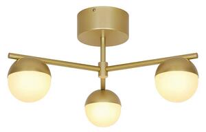 Nordlux - Contina Lampa Sufitowa Szczotkowany Mosiądz