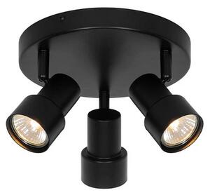 Nordlux - Boston 3 Lampa Sufitowa Czarny
