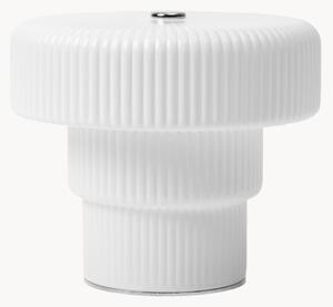 Lampa stołowa LED ze szkła dmuchanego z funkcją przyciemniania Ripple