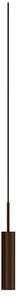 Audo Copenhagen - Tubulaire Lampa Wisząca H24 Alu/Anodized Bronzed
