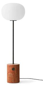 Audo Copenhagen - JWDA Lampa Podłogowa Red Travertine/Bronzed Brass