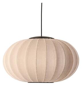 Made By Hand - Knit-Wit 57 Oval LED Lampa Wisząca Piaskowy Stone