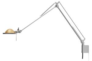 Luceplan - Berenice Lampa Ścienna 30x30 Mosiądz/Aluminium
