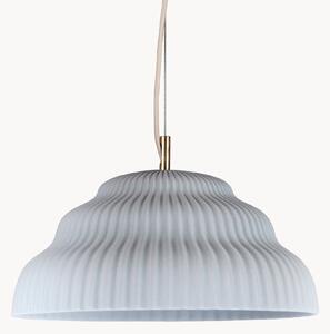 Ręcznie wykonana lampa wisząca z kamionki Kaskad, różne rozmiary