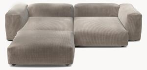 Narożna sofa modułowa ze sztruksu Vetsak (3-osobowa)